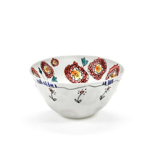Marni by Serax Midnight Flowers bowl Anemone Milk 5.91 inch - Buy now on ShopDecor - Discover the best products by MARNI BY SERAX design
