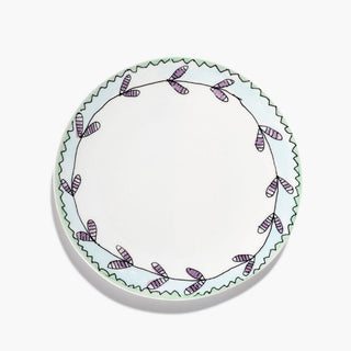 Marni by Serax Midnight Flowers dinner plate Blossom Milk 9.45 inch - Buy now on ShopDecor - Discover the best products by MARNI BY SERAX design