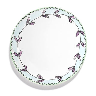 Marni by Serax Midnight Flowers dinner plate Blossom Milk 11.03 inch - Buy now on ShopDecor - Discover the best products by MARNI BY SERAX design