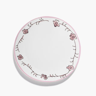 Marni by Serax Midnight Flowers dinner plate Dark Viola 9.45 inch - Buy now on ShopDecor - Discover the best products by MARNI BY SERAX design