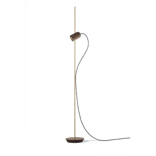 Nomon Onfa floor lamp 110 Volt Walnut/Brass - Buy now on ShopDecor - Discover the best products by NOMON design