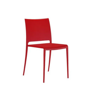 Pedrali Mya 700 stackable chair Pedrali Red RO400E - Buy now on ShopDecor - Discover the best products by PEDRALI design