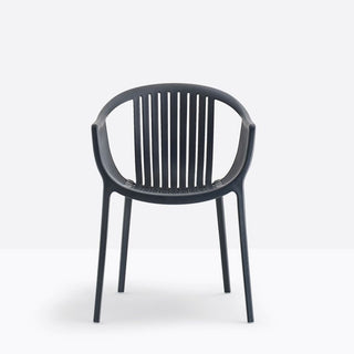 Pedrali Tatami 306 garden armchair Pedrali Anthracite grey GA - Buy now on ShopDecor - Discover the best products by PEDRALI design