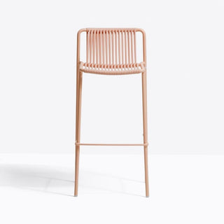 Pedrali Tribeca 3668 garden stool with seat H.30.51 inch for outdoor use Pedrali Pink RA100E - Buy now on ShopDecor - Discover the best products by PEDRALI design