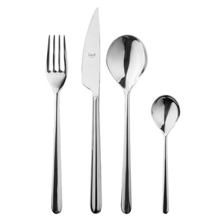 Mepra Linea 24-piece flatware set - Buy now on ShopDecor - Discover the best products by MEPRA design