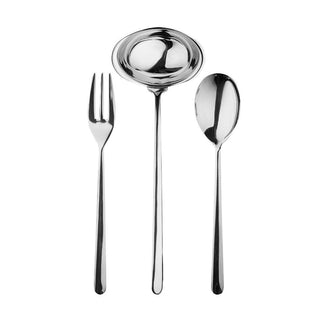 Mepra Linea 3-piece serving set - Buy now on ShopDecor - Discover the best products by MEPRA design