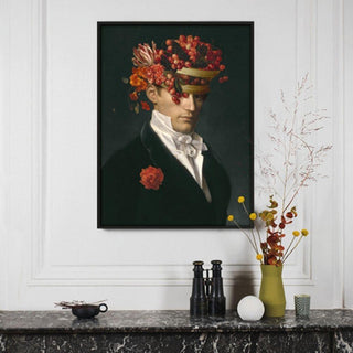 Ibride Portrait Collector Aimé L print 25.20x33.47 inch - Buy now on ShopDecor - Discover the best products by IBRIDE design