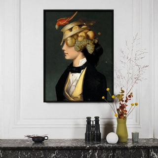 Ibride Portrait Collector Edmée L print 25.20x33.47 inch - Buy now on ShopDecor - Discover the best products by IBRIDE design
