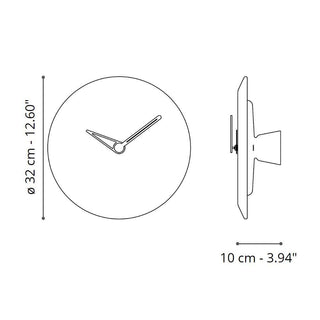 Nomon Bari M wall clock diam. 12.60 inch - Buy now on ShopDecor - Discover the best products by NOMON design