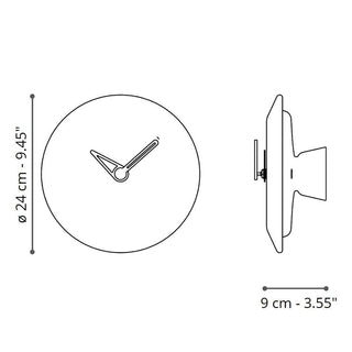 Nomon Bari S wall clock diam. 9.45 inch - Buy now on ShopDecor - Discover the best products by NOMON design