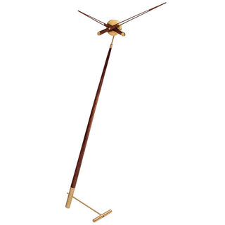 Nomon Pisa floor clock made of wood Brass - Buy now on ShopDecor - Discover the best products by NOMON design