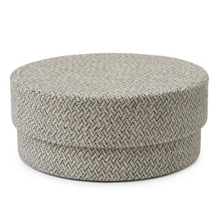 Normann Copenhagen Silo Large upholstery pouf in fabric diam. 35 1/2 in. Normann Copenhagen Silo Piazza Grey/Wynwood 10 - Buy now on ShopDecor - Discover the best products by NORMANN COPENHAGEN design