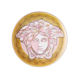 Versace meets Rosenthal Medusa Amplified plate diam. 6.70 inch Versace Pink Coin - Buy now on ShopDecor - Discover the best products by VERSACE HOME design